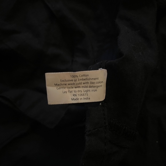 Fun Apron Two’s Company Bedazzled Little Black Dress - Picture 6 of 8